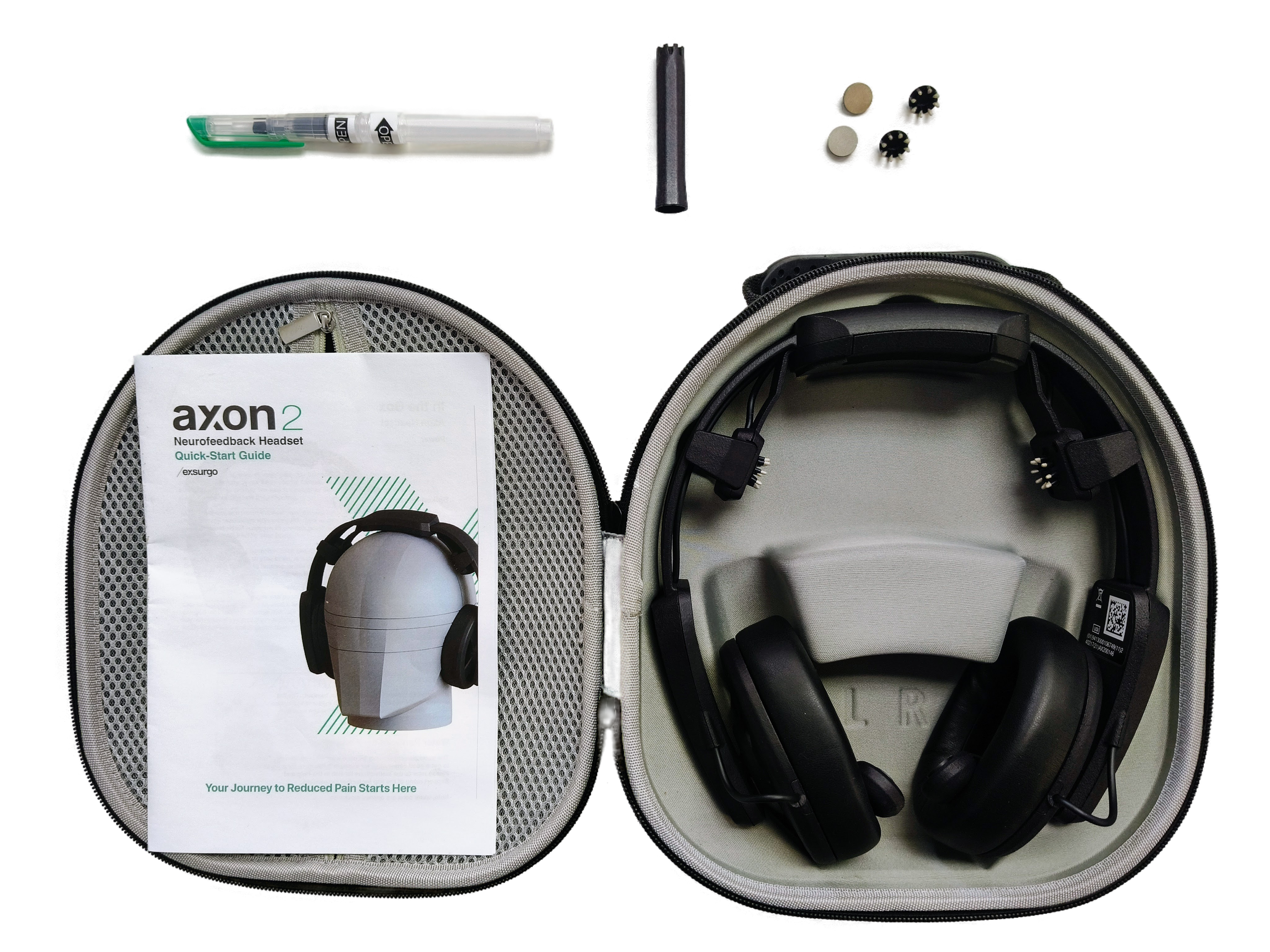 a headphones in a case